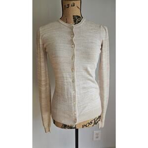 Dolce and Gabbana Vintage Button Down Sweater Cardigan Viscose Blend, Sz S